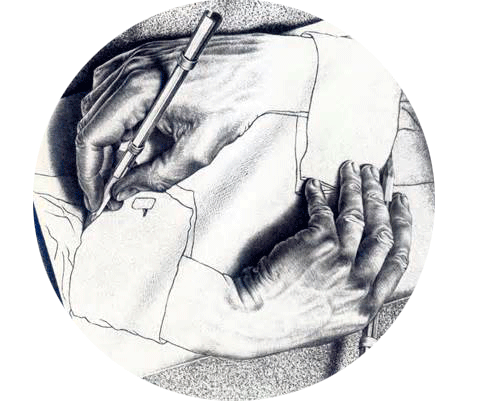 Maurits Cornelis Escher - Drawing Hands